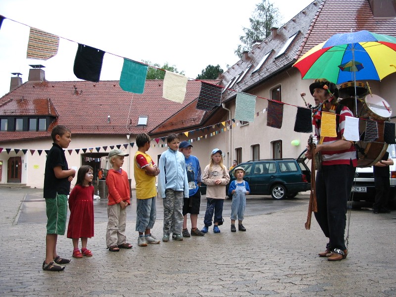 Singing in the rain